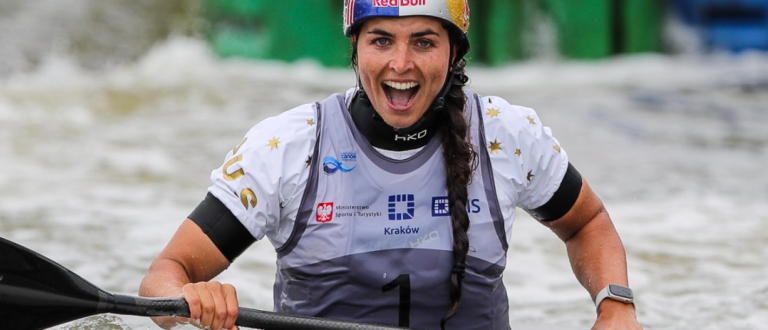 Australia Jessica Fox K1 slalom world cup Krakow 2022