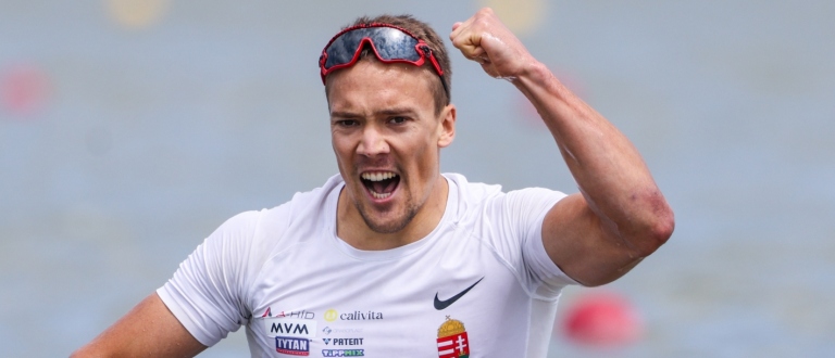 Balint Kopasz Hungary canoe sprint kayak Szeged 2024