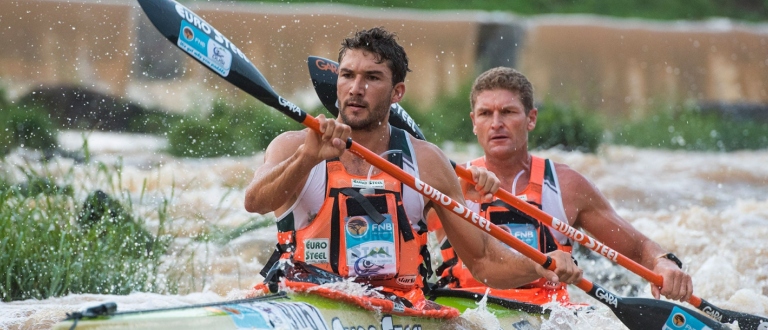 South Africa Andy Birkett Hank McGregor Dusi Marathon