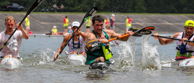 South Africa Andy Birkett canoe marathon Birmingham 2022