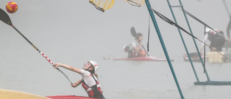 Canoe polo fog St Omer world championships 2022