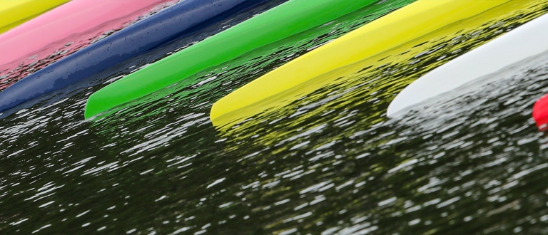 Canoe scenic boats