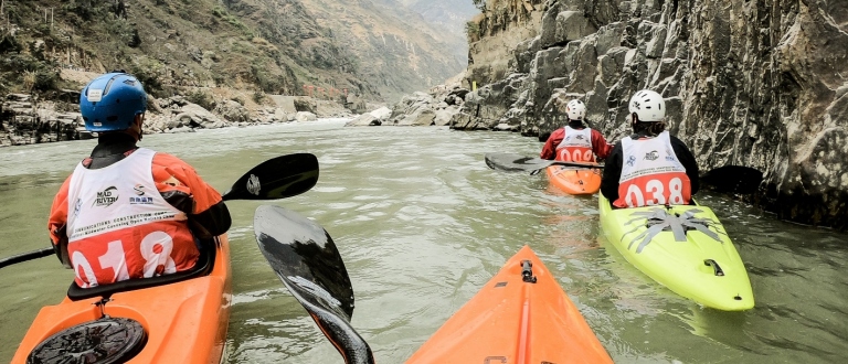 Chinese wild water event 2018