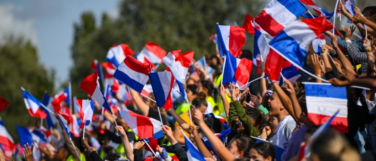 Crowd Paris 2023 slalom