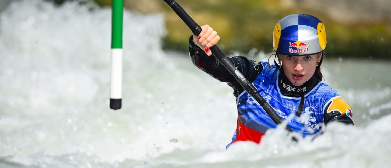 Evy Leibfarth USA America 2022 ICF Canoe Kayak Slalom Junior & U23 World Championships Ivrea Italy