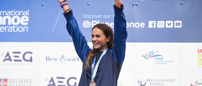 Lucia Pistoni Italy 2022 ICF Canoe Kayak Slalom Junior & U23 World Championships Ivrea Italy
