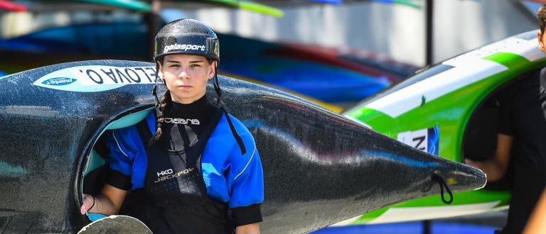 Olgica Melova North Macedonia 2022 ICF Canoe Slalom Junior & U23 World Championships Ivrea Italy