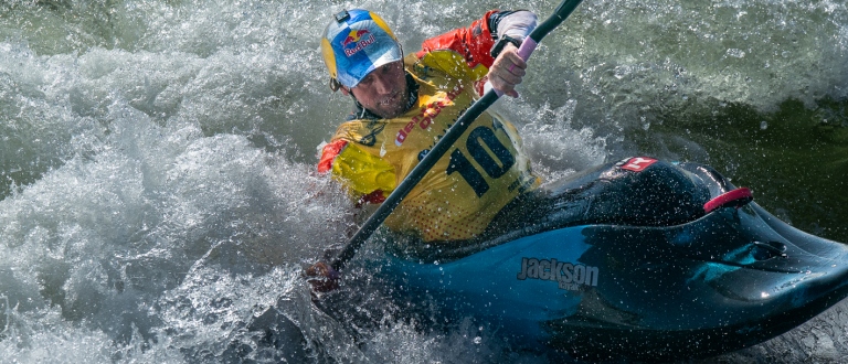 Dane Jackson canoe freestyle kayak Plattling 2025