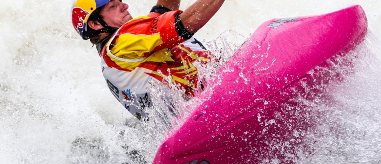 USA Dane Jackson freestyle kayak world championships