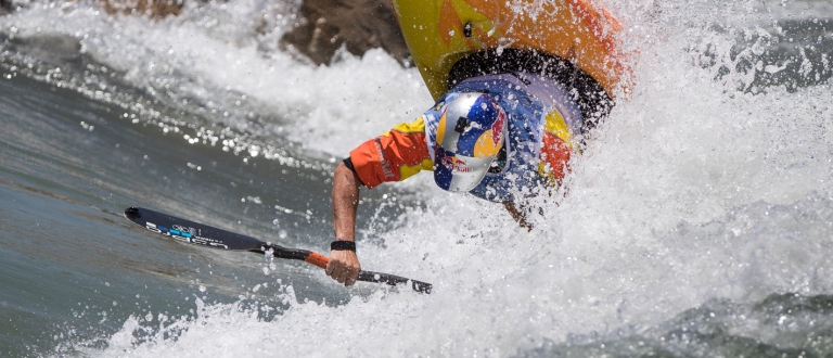 USA Dane Jackson freestyle kayak world championships