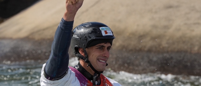 David Llorente kayak cross individual Sydney 2025 Spain