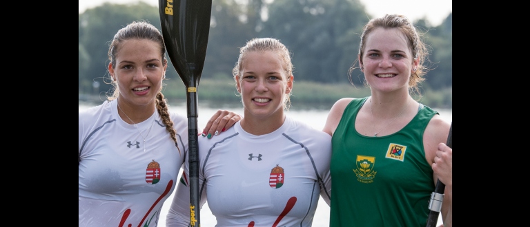 Kyeta Purchase (RSA) K1 Junior Girls Canoe Marathon