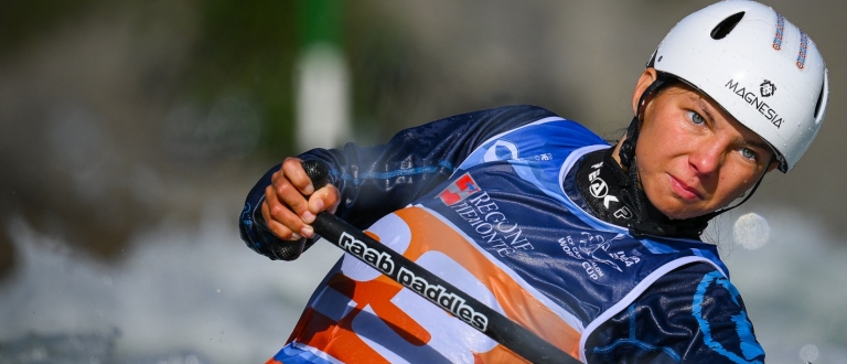 Emanuela Luknarova Slovakia canoe slalom World Cup Ivrea 2024