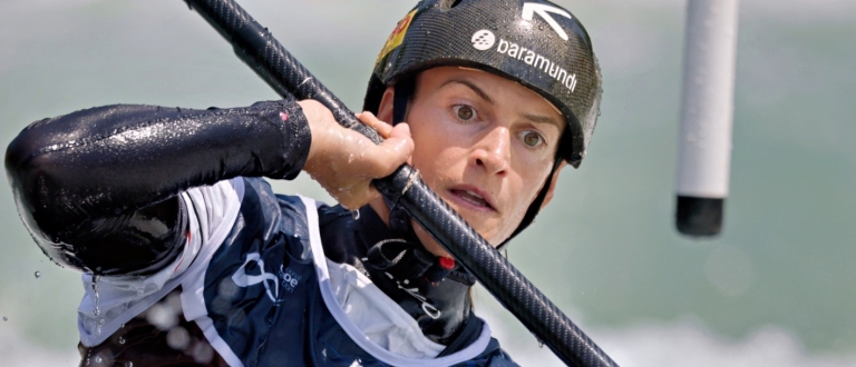 Ricarda Funk won her first World Cup title of the season in Pau