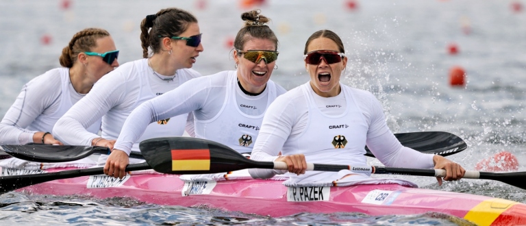 Germany women K4 Poznan 2025 kayak sprint