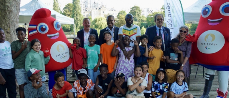 Africa Station Paris 2024 Olympics Dragon Boat