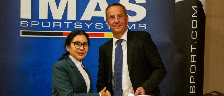 IMAS Sales Manager Sales Manager Rano Franz ICF President Thomas Konietzko