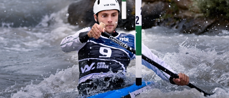 Ireland Liam Jegou C1 canoe slalom Pau 2020