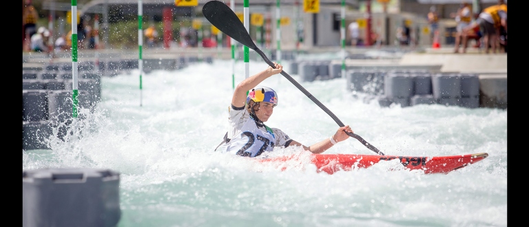 Jess Fox  (AUS) K1W in New Zealand