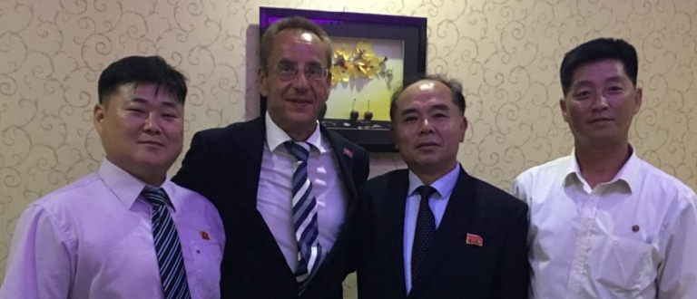 ICF Vice President Thomas Konietzko North Korea canoe officials