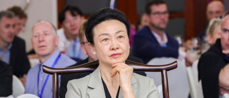 Li Lingwei attended the opening of the Paddle Summit