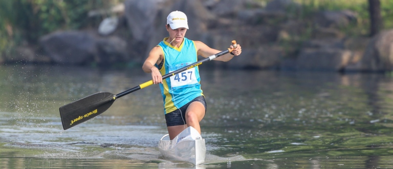 Ukraine Liudmyla Babak canoe marathon Shaoxing 2019