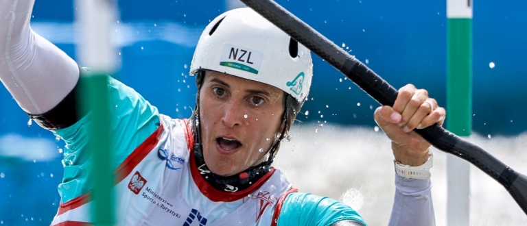 Luuka Jones kayak slalom 2024 Krakow