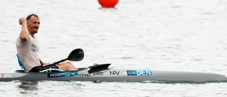 Mads Brandt Pedersen did the K1 double at The World Games 2025 