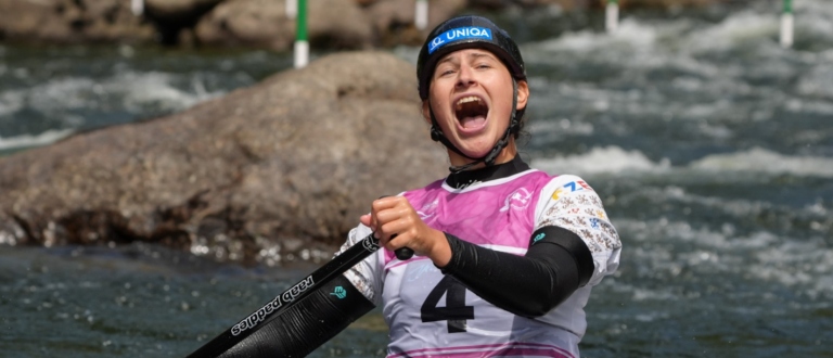 Marketa Stepankova Czechia canoe slalom junior Foix 2025