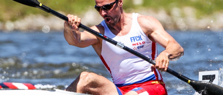 Maxime Beaumont French sprint canoe