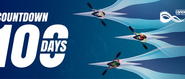 Milan 2025 100 day countdown Canoe Sprint Paracanoe