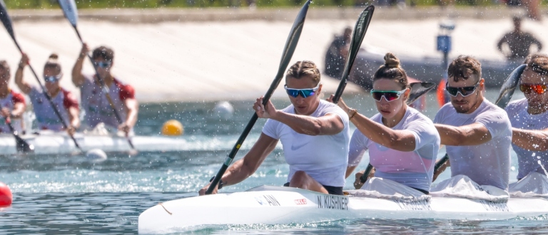 Mixed K4 canoe sprint Samarkand 2024