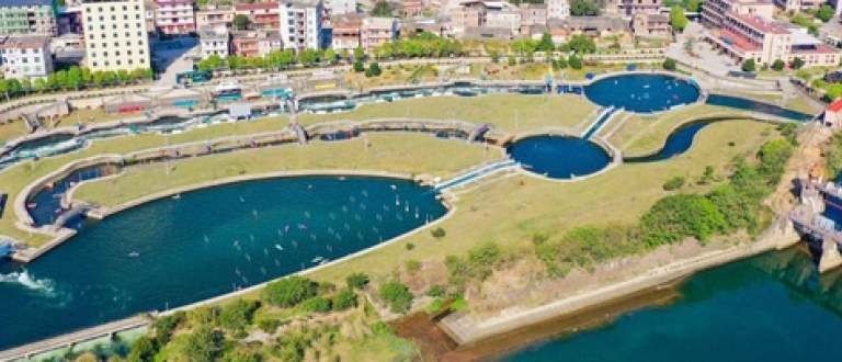 Canoe Slalom course Nan'an China