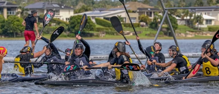 New Zealand canoe polo women 2025 Oceania Championships