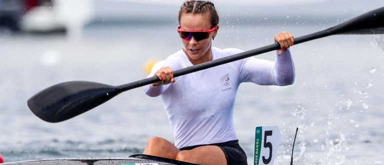 New Zealand Lisa Carrington K1 200 Tokyo Olympics