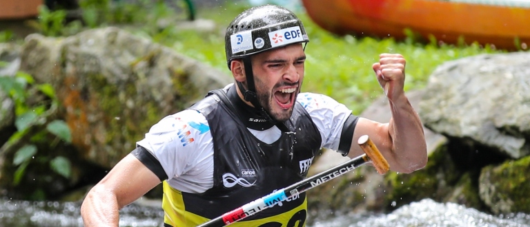 Nicolas Sauteur wildwater canoeing 2022