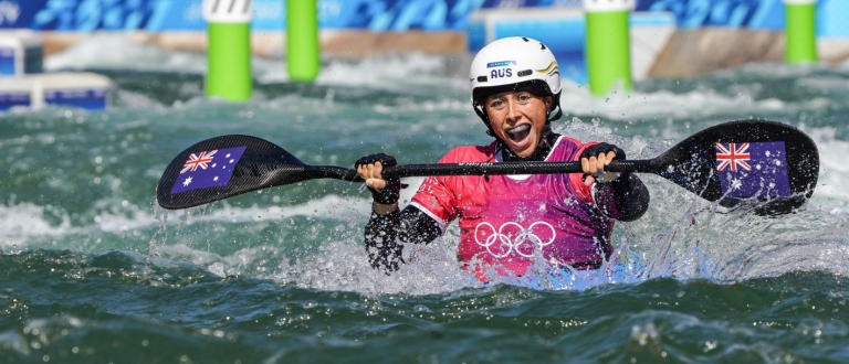 Noemie Fox Australia Paris 2024 Kayak Cross Olympic Games