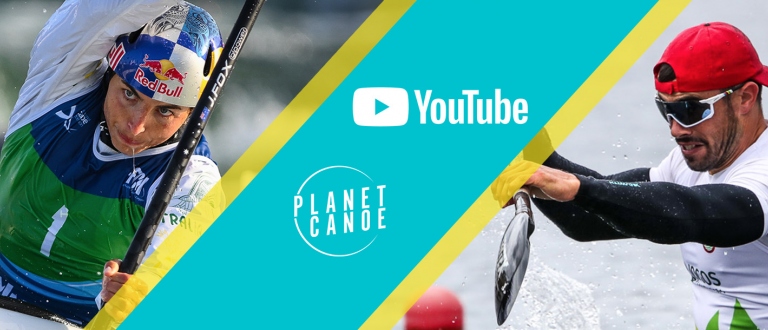 Join Planet Canoe YouTube channel watch ICF competition live stream coverage exclusive members chat emojis badges kayak SUP