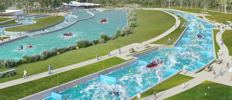 Redland Whitewater Centre will host Canoe Slalom at Brisbane 2032