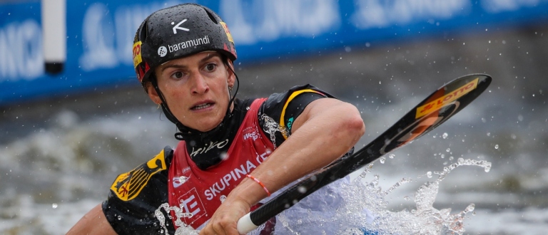 Ricarda Funk kayak slalom Prague 2023