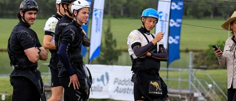 Ros Lawrence Canoe Slalom coach Australia