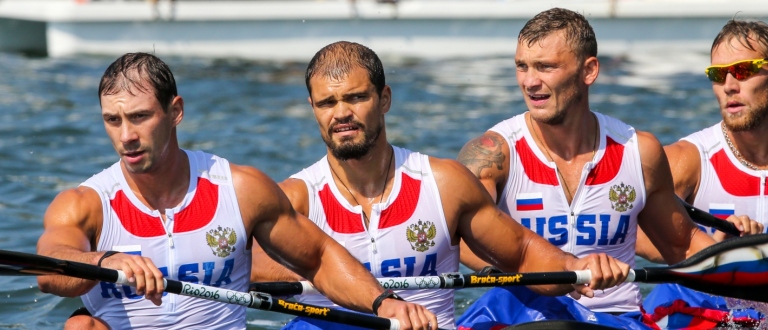 Russia men's K4 Rio Olympics