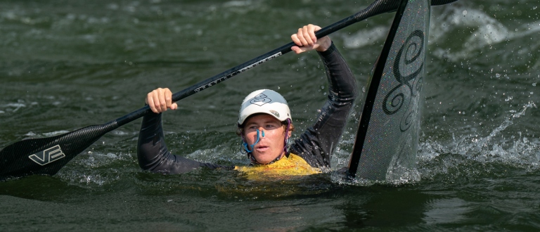 Sam Wilson canoe freestyle squirt Plattling 2025 2