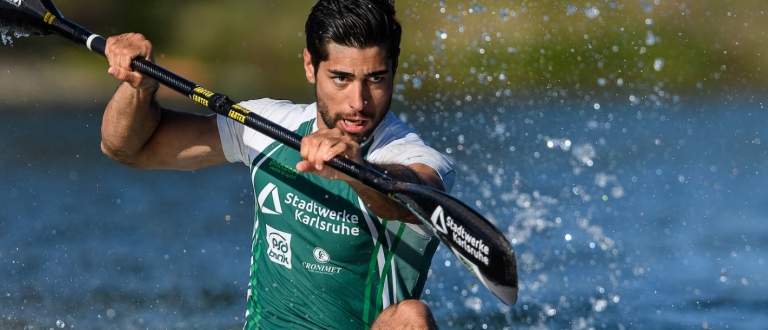 Refugee athlete Saeid Fazloula