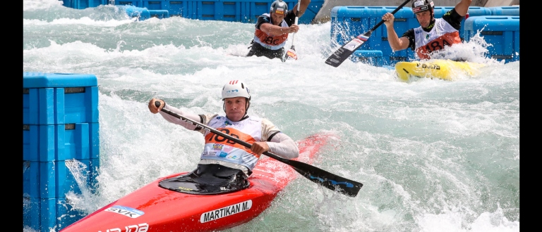 Slovakia C1 team gold Rio World Championships 2018