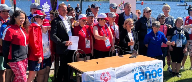 Special Olympics MOU signing Berlin 2022