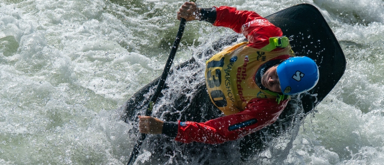Tim Rees canoe freestyle kayak Plattling 2025