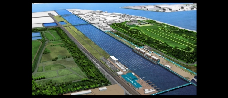 Tokyo venue canoe sprint