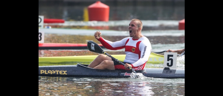 Tom Kierey (GER) KL3M 200m Paracanoe