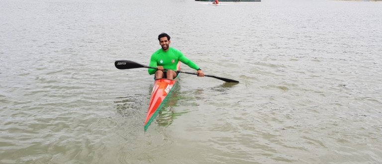 Tunisia Outail Khatali 2019 junior U23 canoe sprint world championships Pitesti